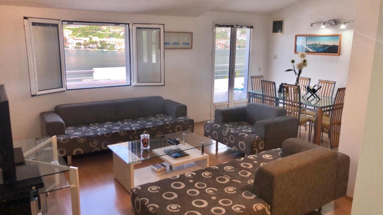 Vila House With Big Terrace And Beautiful Sea View Kotor Exteriér fotografie