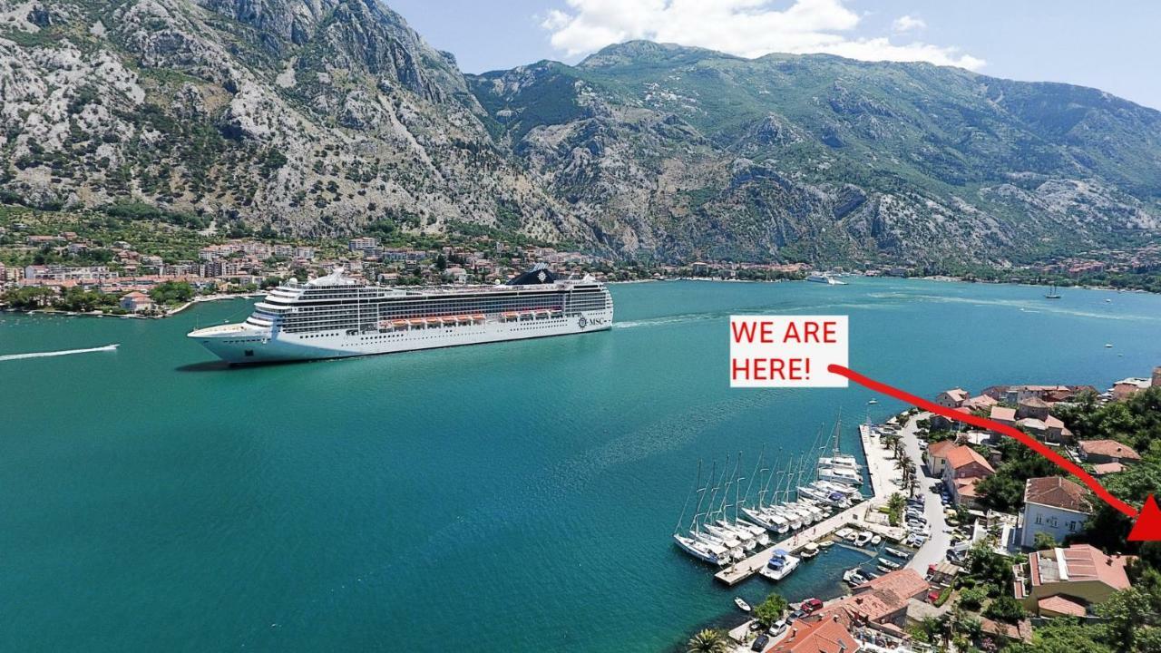 Vila House With Big Terrace And Beautiful Sea View Kotor Exteriér fotografie